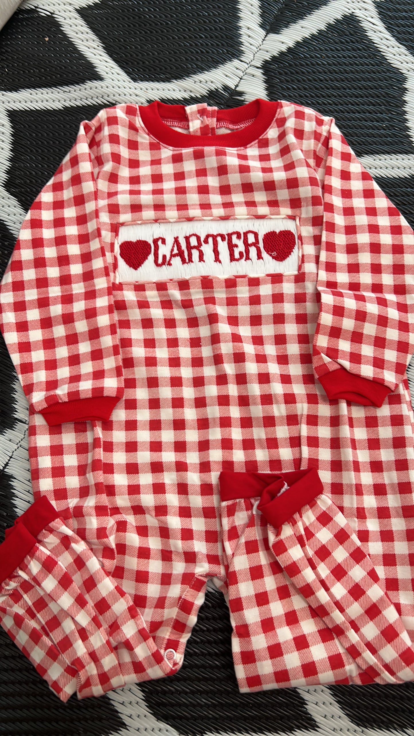 Carter Heart Romper