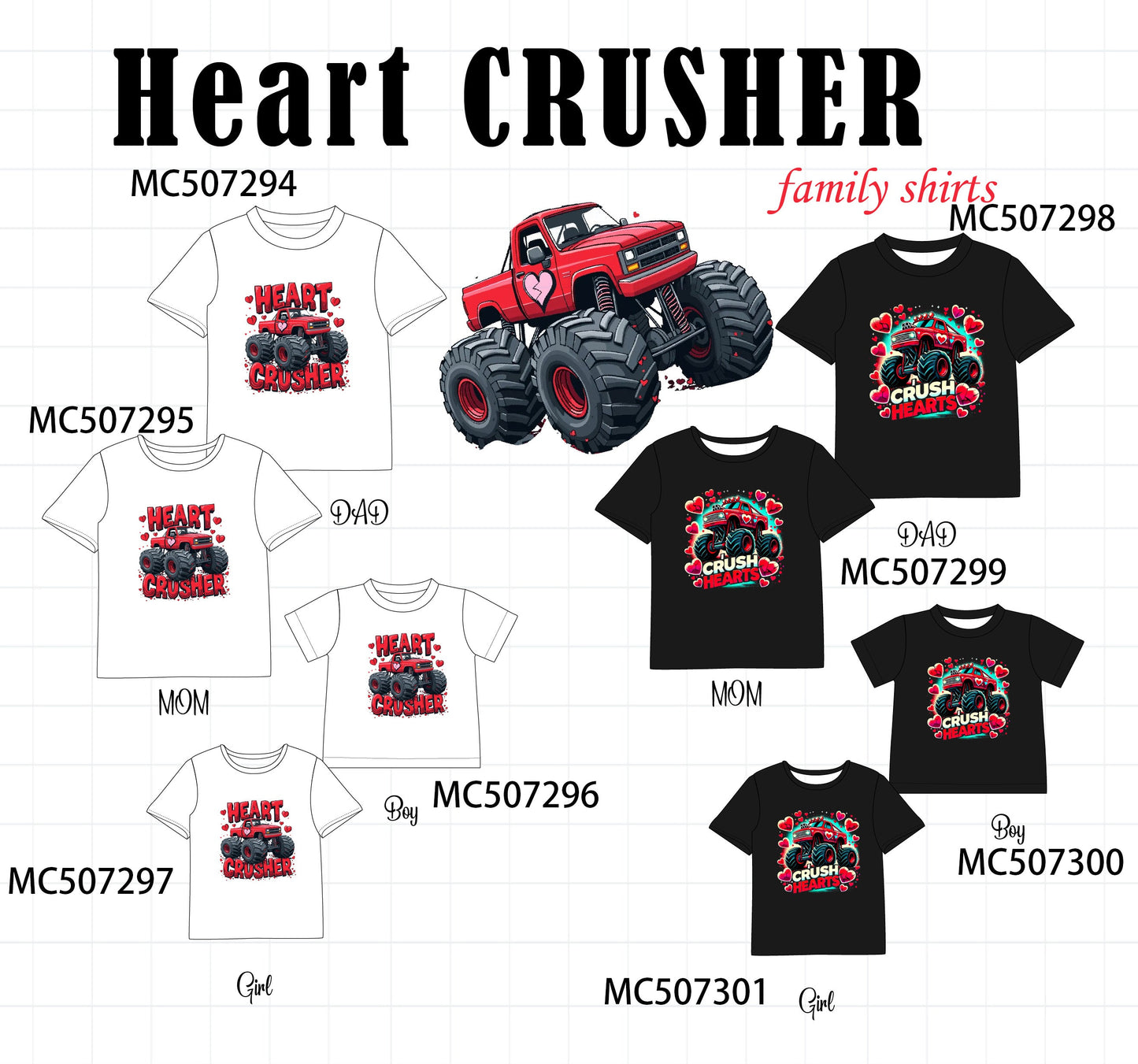 Heart Crusher Family - PO62 - ETA Mid December