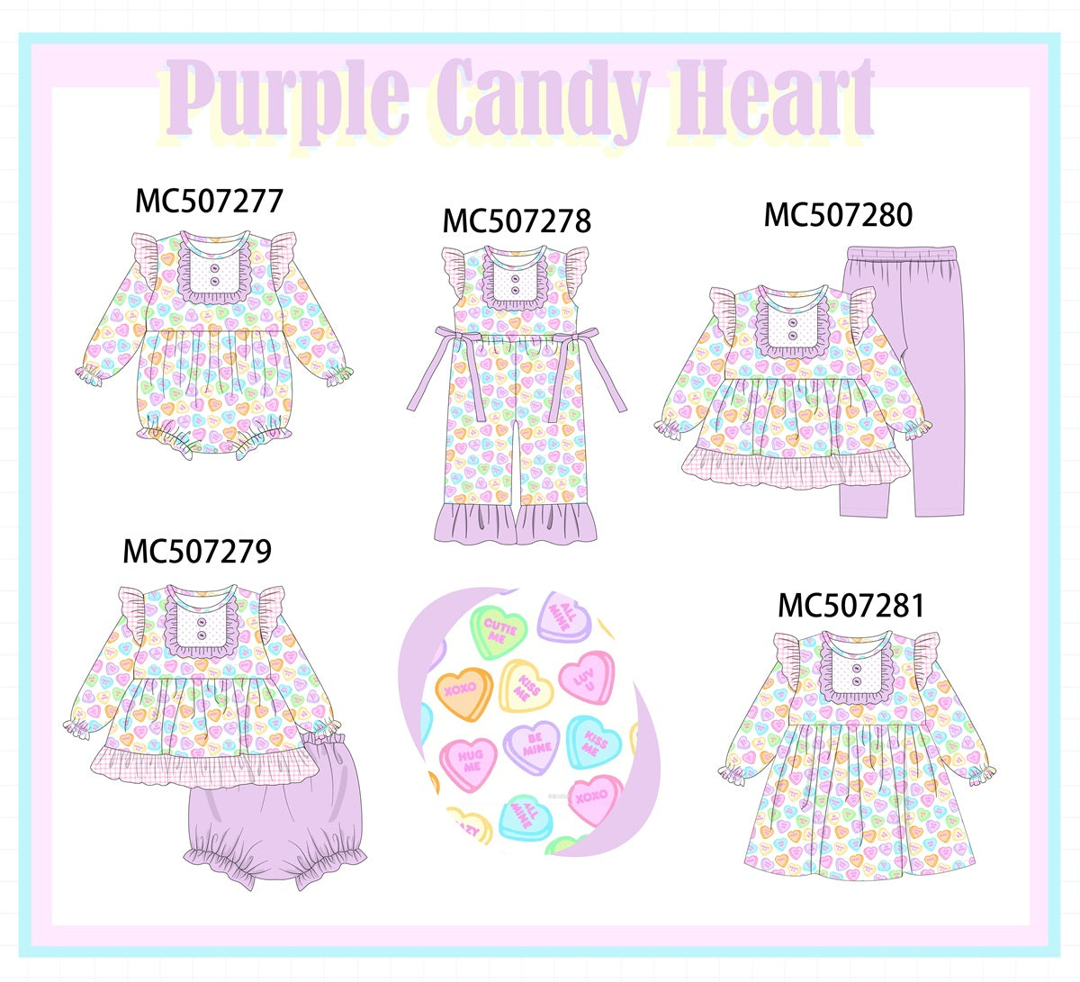 Candied Hearts - PO62 - ETA Mid December