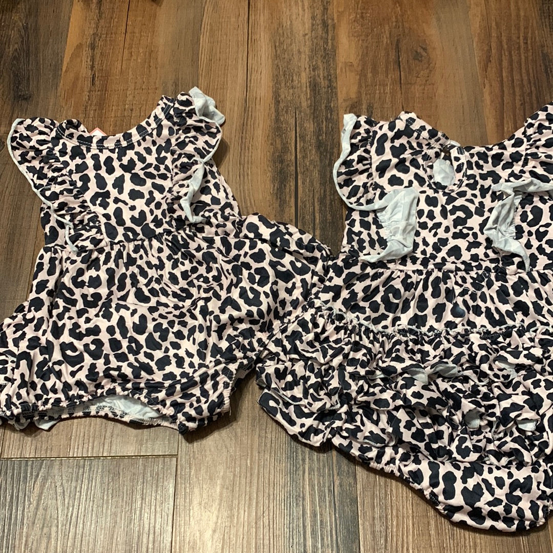 Cheetah Ruffle Butt Bubble