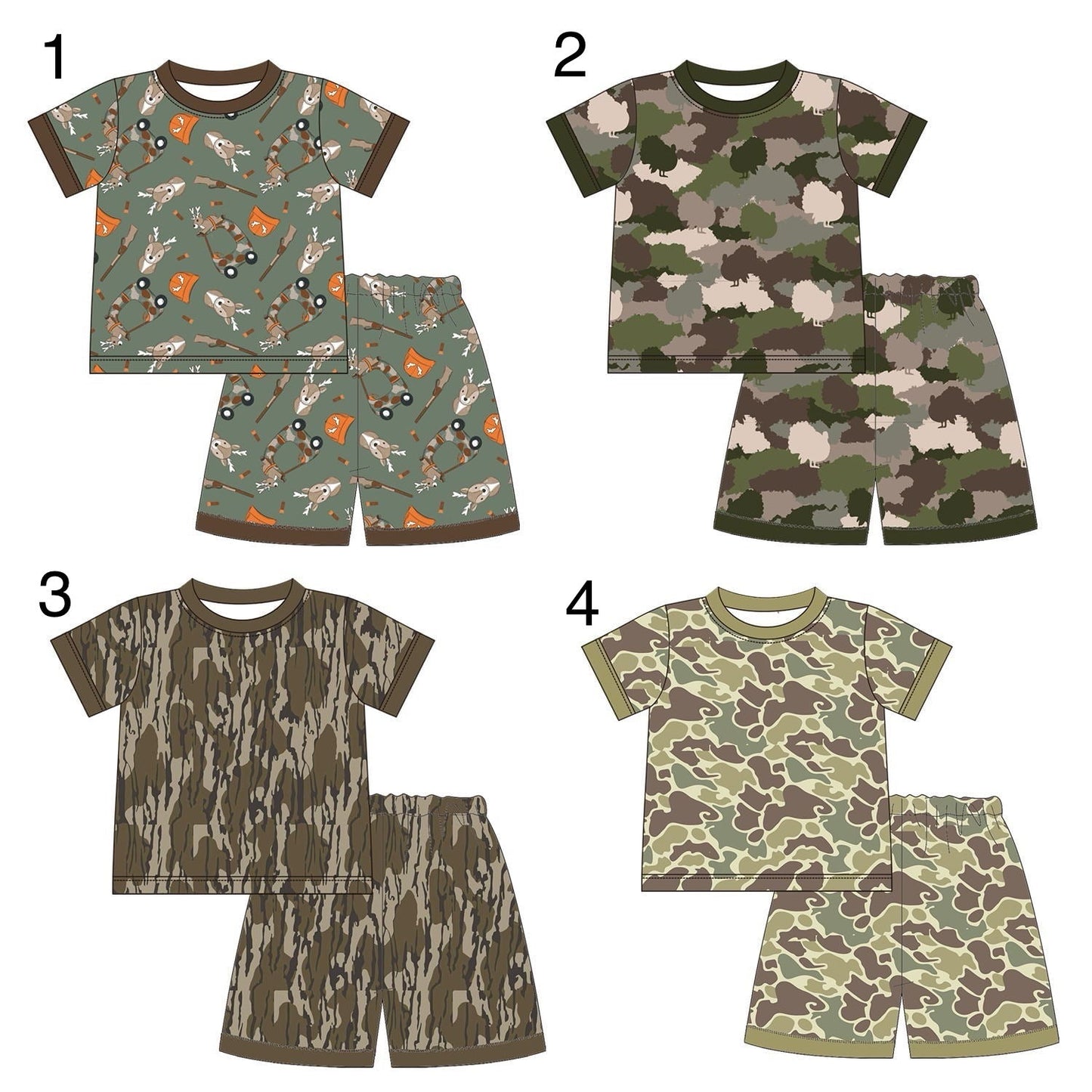 Camo Pajamas Collection - ETA early March