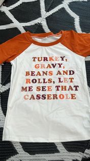 Thanksgiving Food Shirt