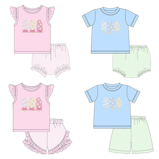 Popsicle Trio Appliqué Collection - 12/8 - ETA late March