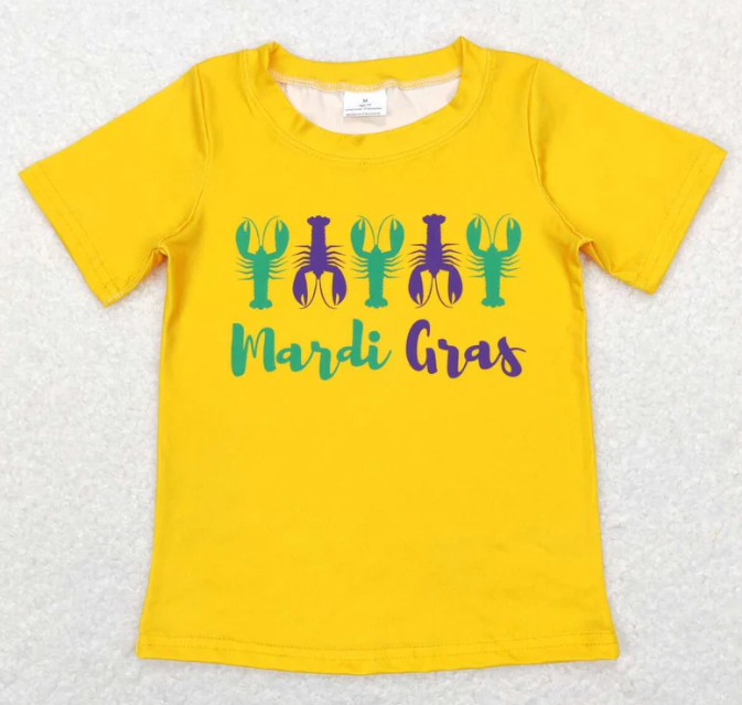 FS - Mardi Gras Yellow Unisex Shirt