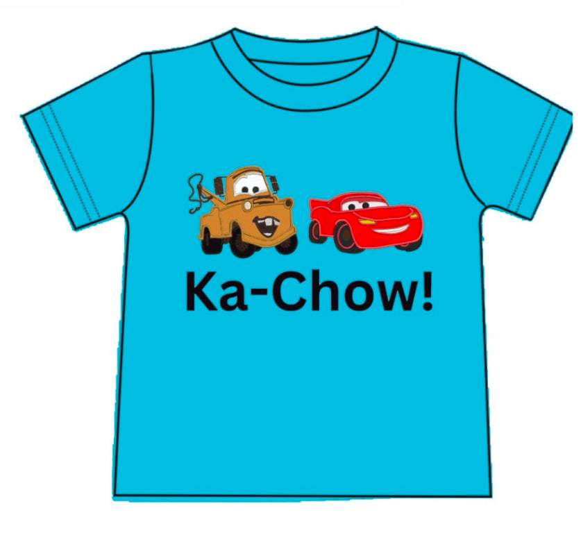 Ka-Chow Appliqué Shirt - 12/8 - ETA late March