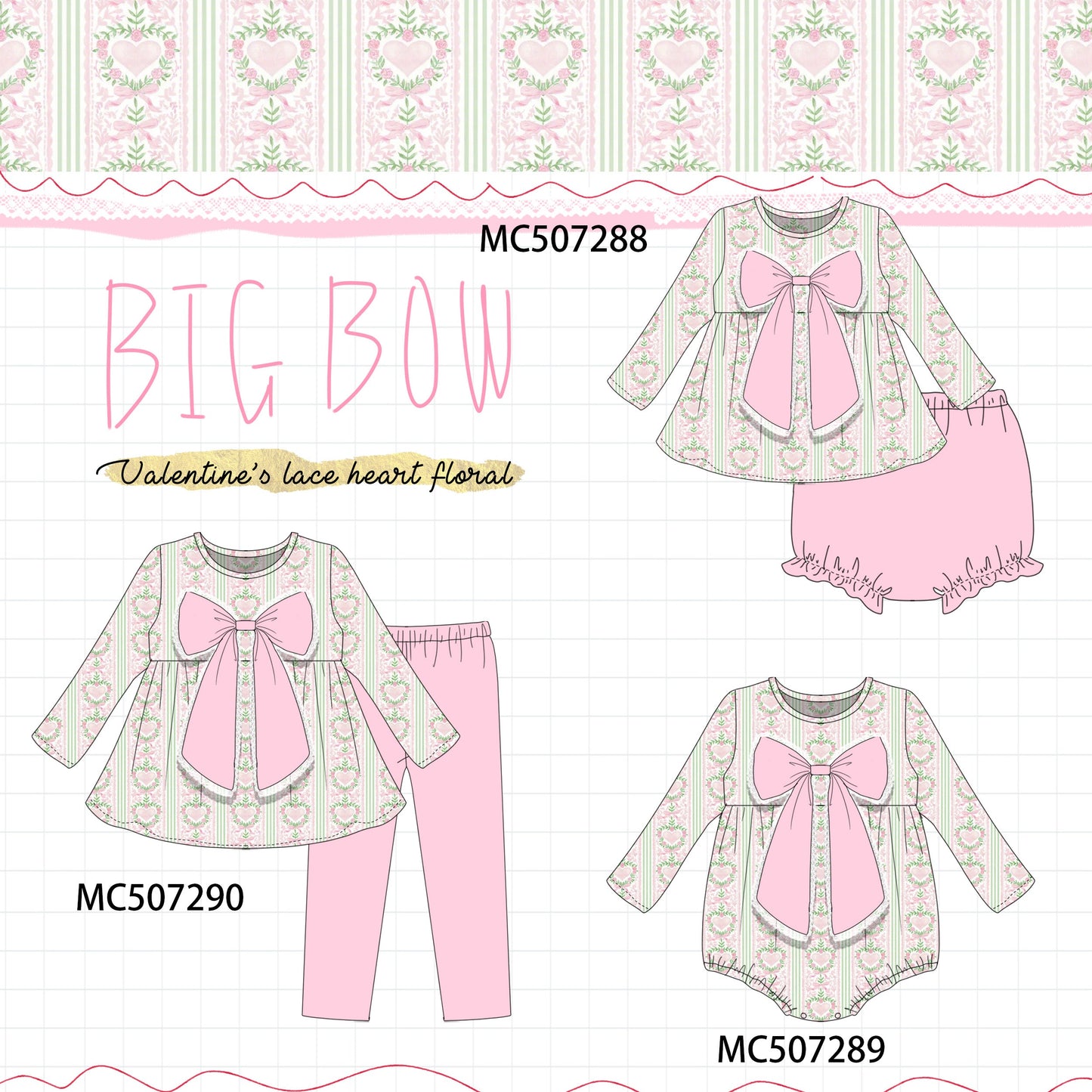 Bows & Lace - PO62 - ETA Mid December