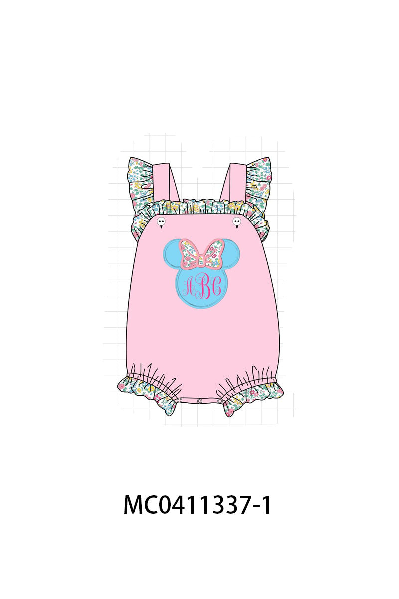 Pink & Blue Mouse MONOGRAM - PO45 - 12/8 - ETA Late May