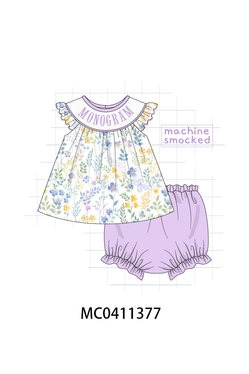 Purple Floral Mono Collection - PO45 - 12/8 - ETA Late May