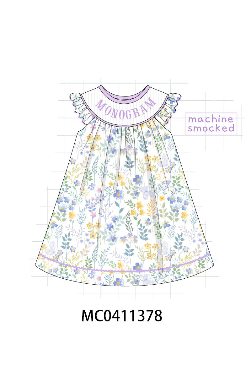 Purple Floral Mono Collection - PO45 - 12/8 - ETA Late May