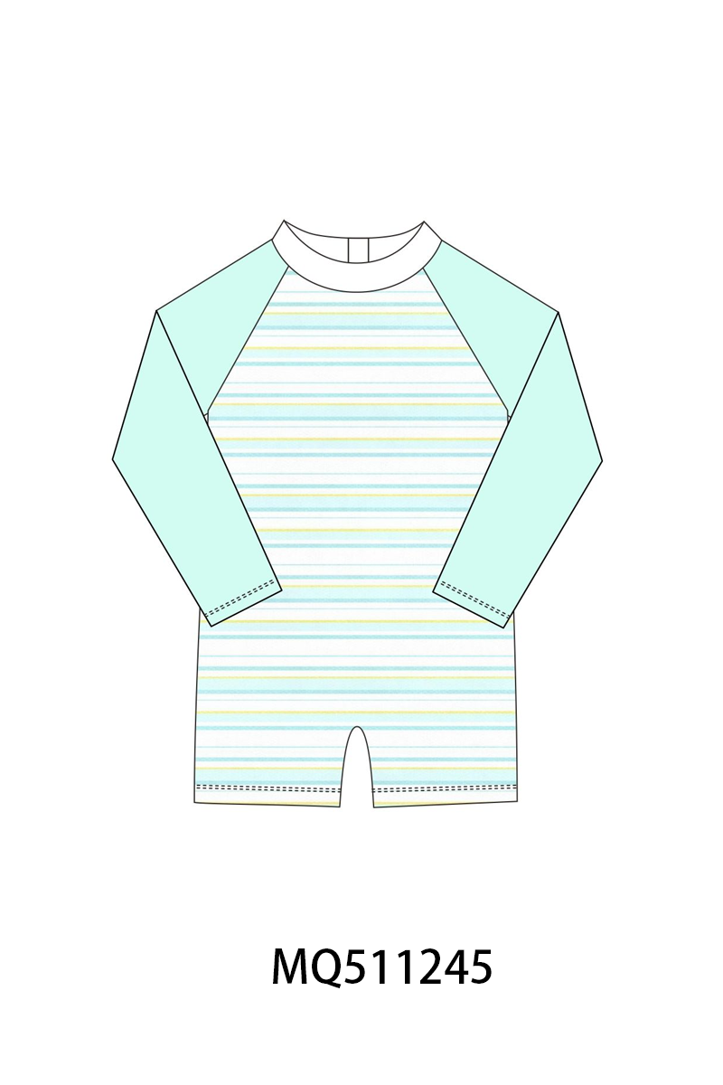 Pink&mint floral stripe swimwear collection - PO74 - 11/30 - ETA Mid April