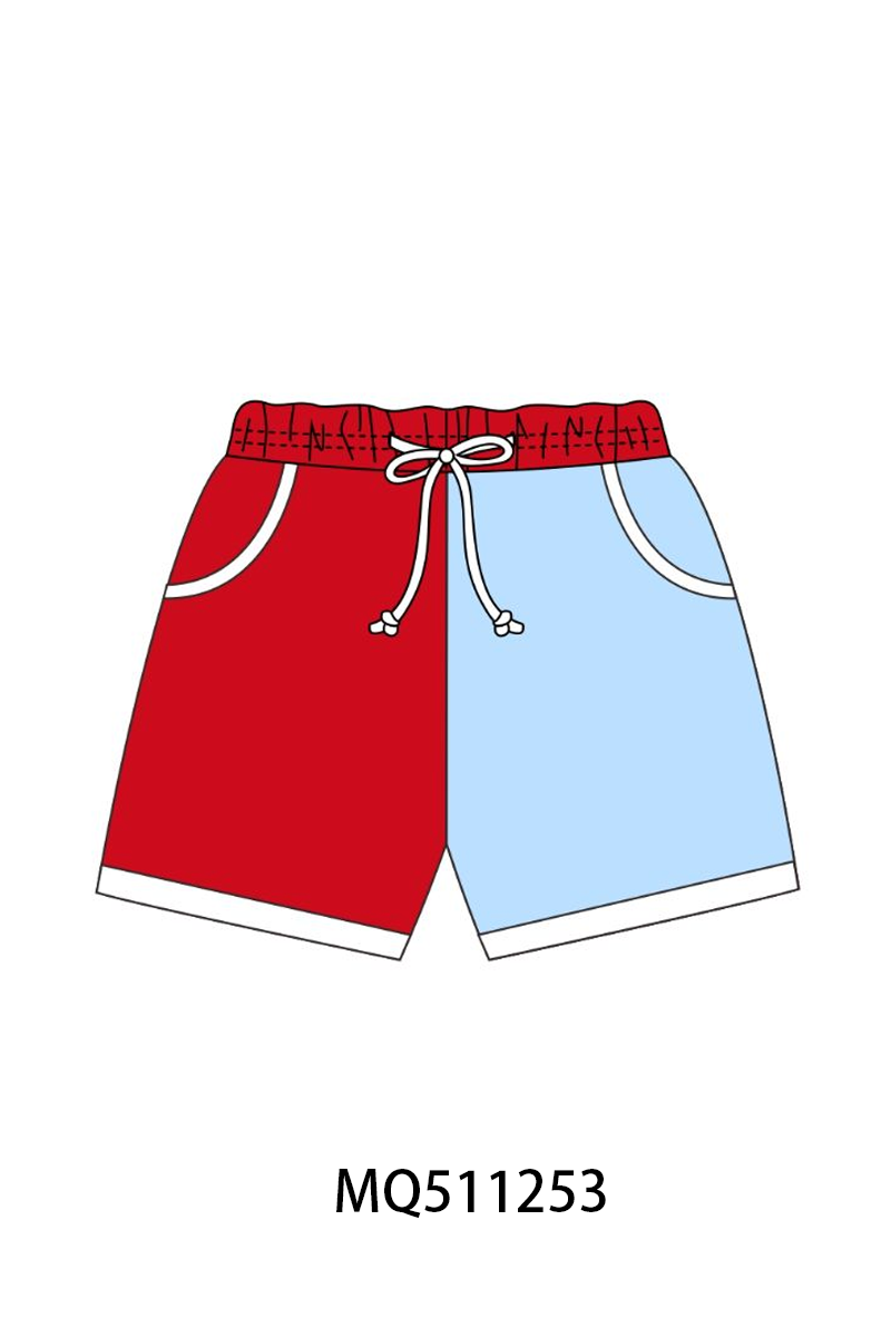 Red&blue star embroidery swimwear collection 2 - PO74 - 11/30 - ETA Mid April