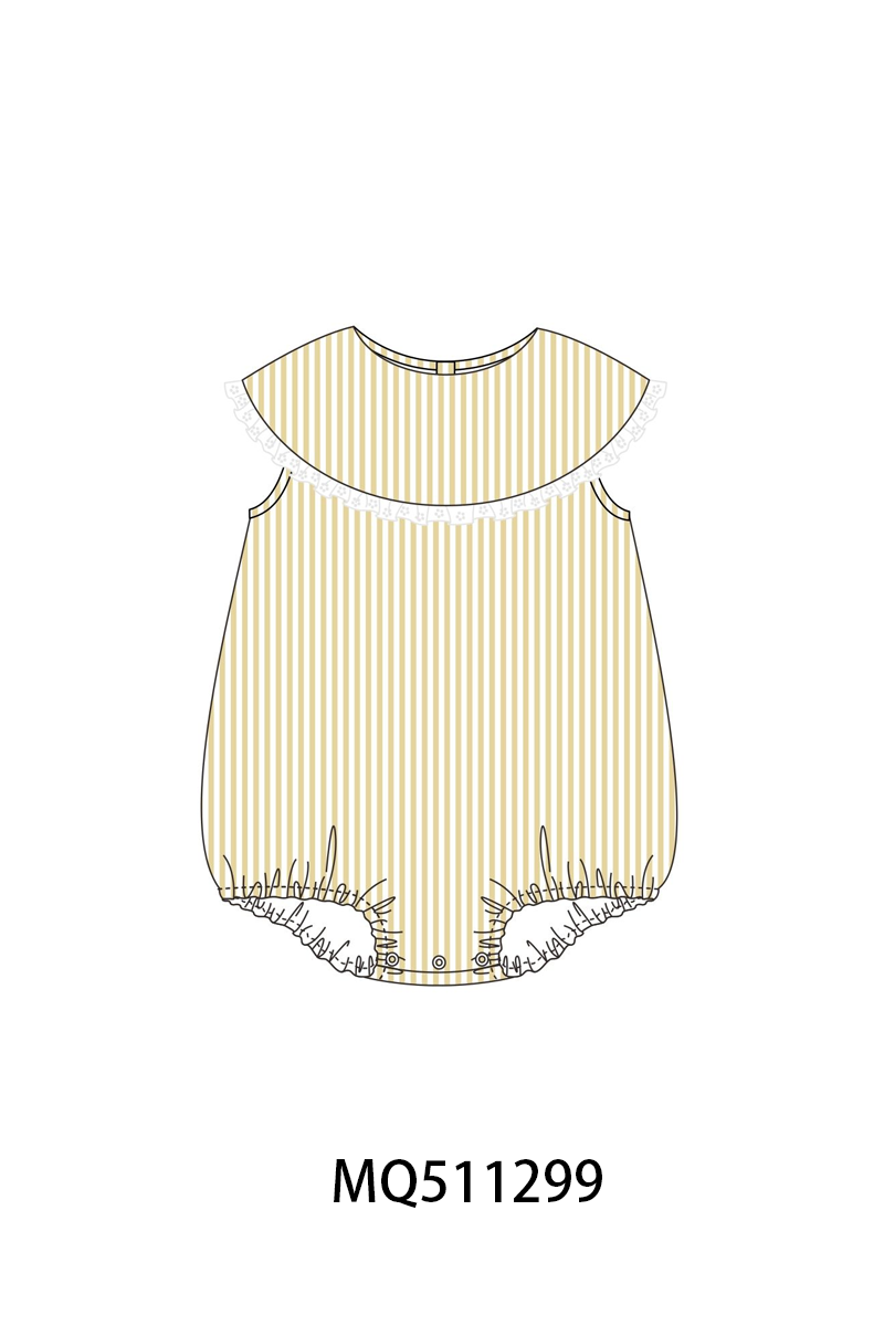 Multicolored stripe lace girl bubble collection - PO74 - 11/30 - ETA Mid April