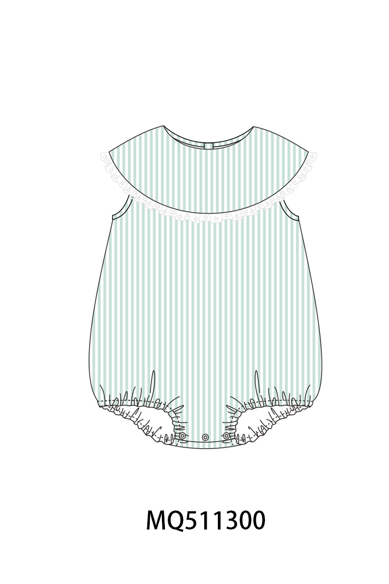 Multicolored stripe lace girl bubble collection - PO74 - 11/30 - ETA Mid April