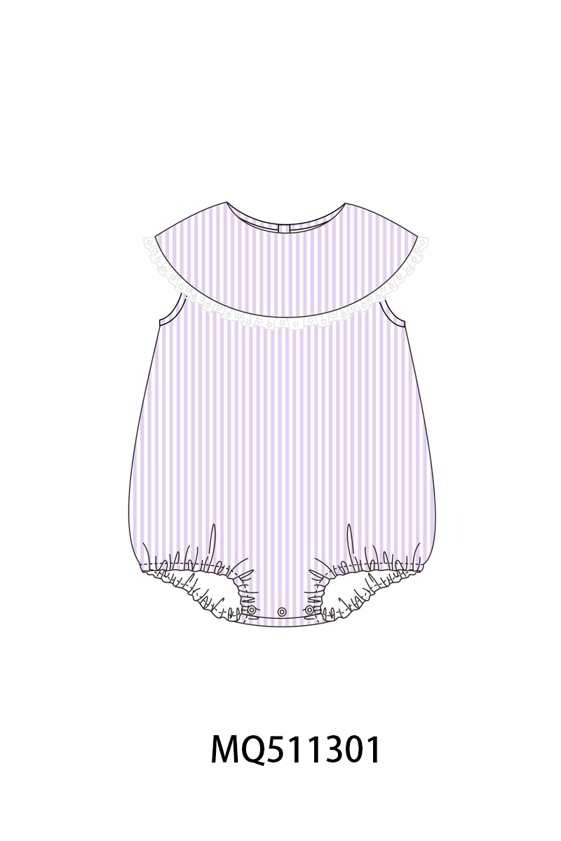 Multicolored stripe lace girl bubble collection - PO74 - 11/30 - ETA Mid April