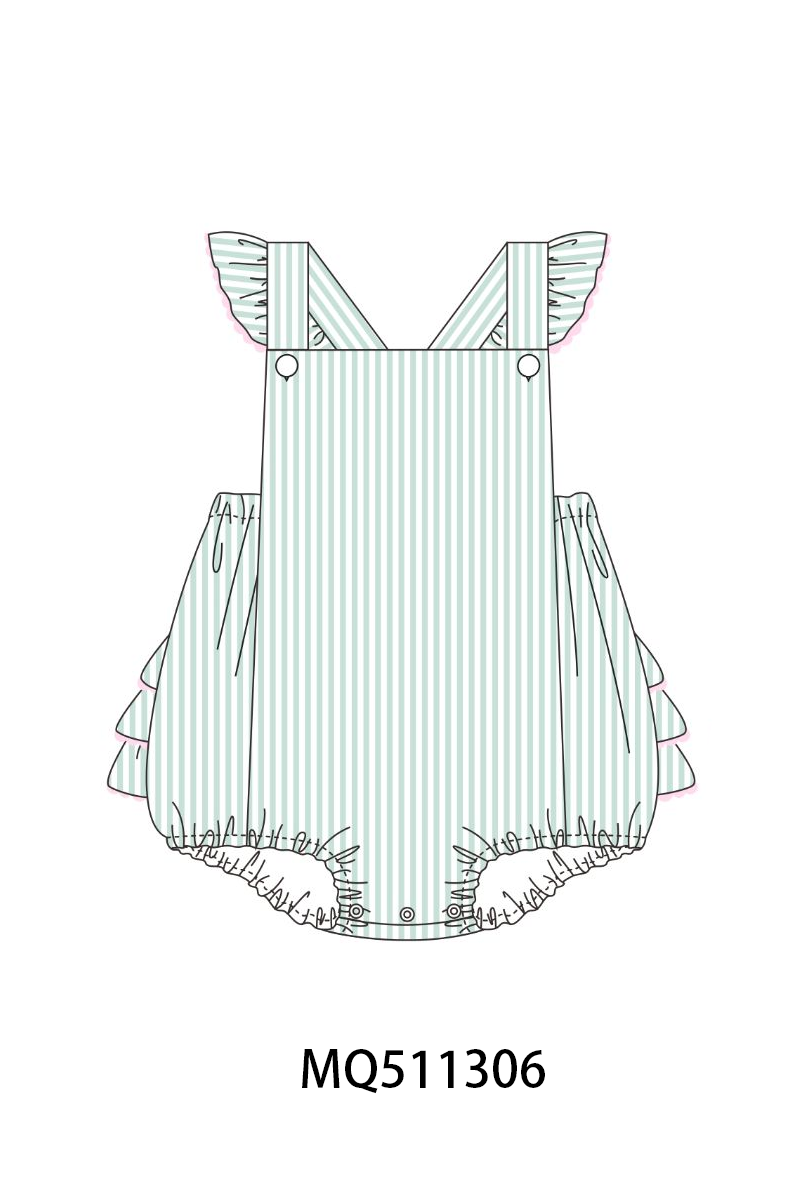 Multicolored ruffle girl bubble collection - PO74 - 11/30 - ETA Mid April