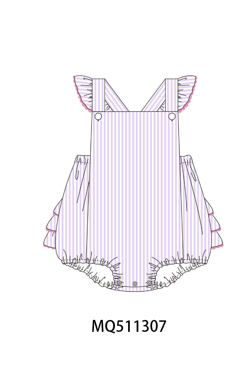 Multicolored ruffle girl bubble collection - PO74 - 11/30 - ETA Mid April