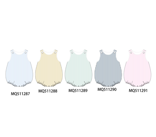 Multicolored stripe bubble collection - PO74 - 11/30 - ETA Mid April