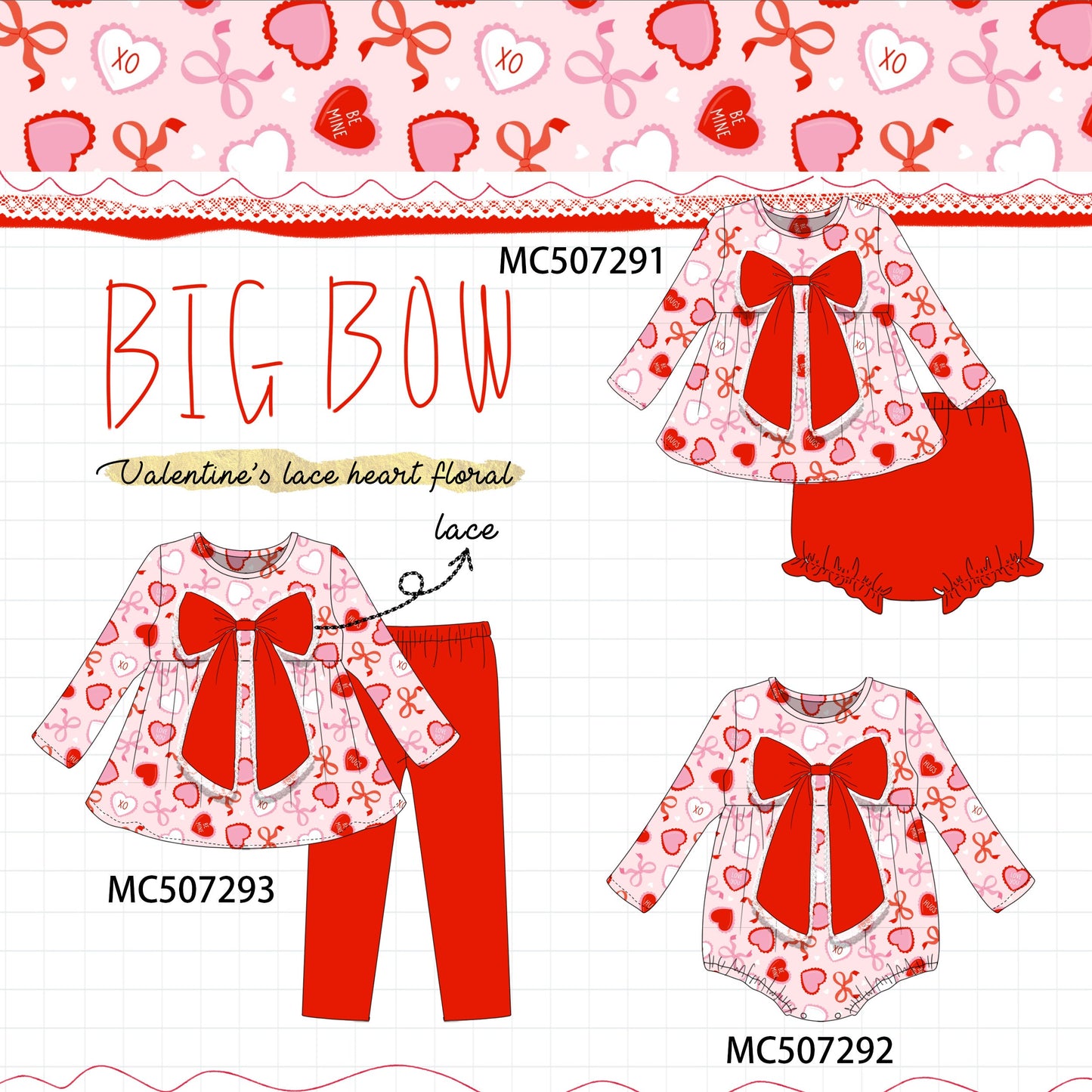 Hearts & Bows - PO62 - ETA Mid December